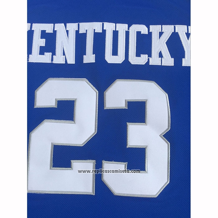 Camiseta NCAA Kentucky Wildcat Anthony Davis 2025 Azul